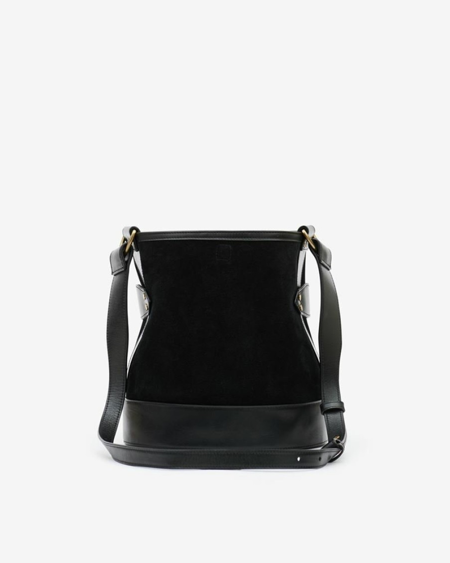 Bags Isabel Marant | Samara Suede Leather Shoulder Bag