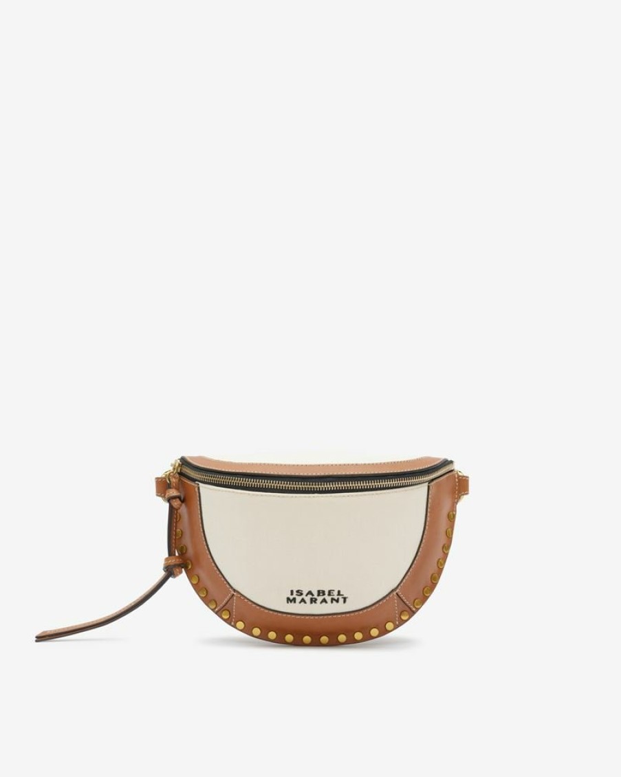 Bags Isabel Marant | Skano Leather And Cotton Belt Bag