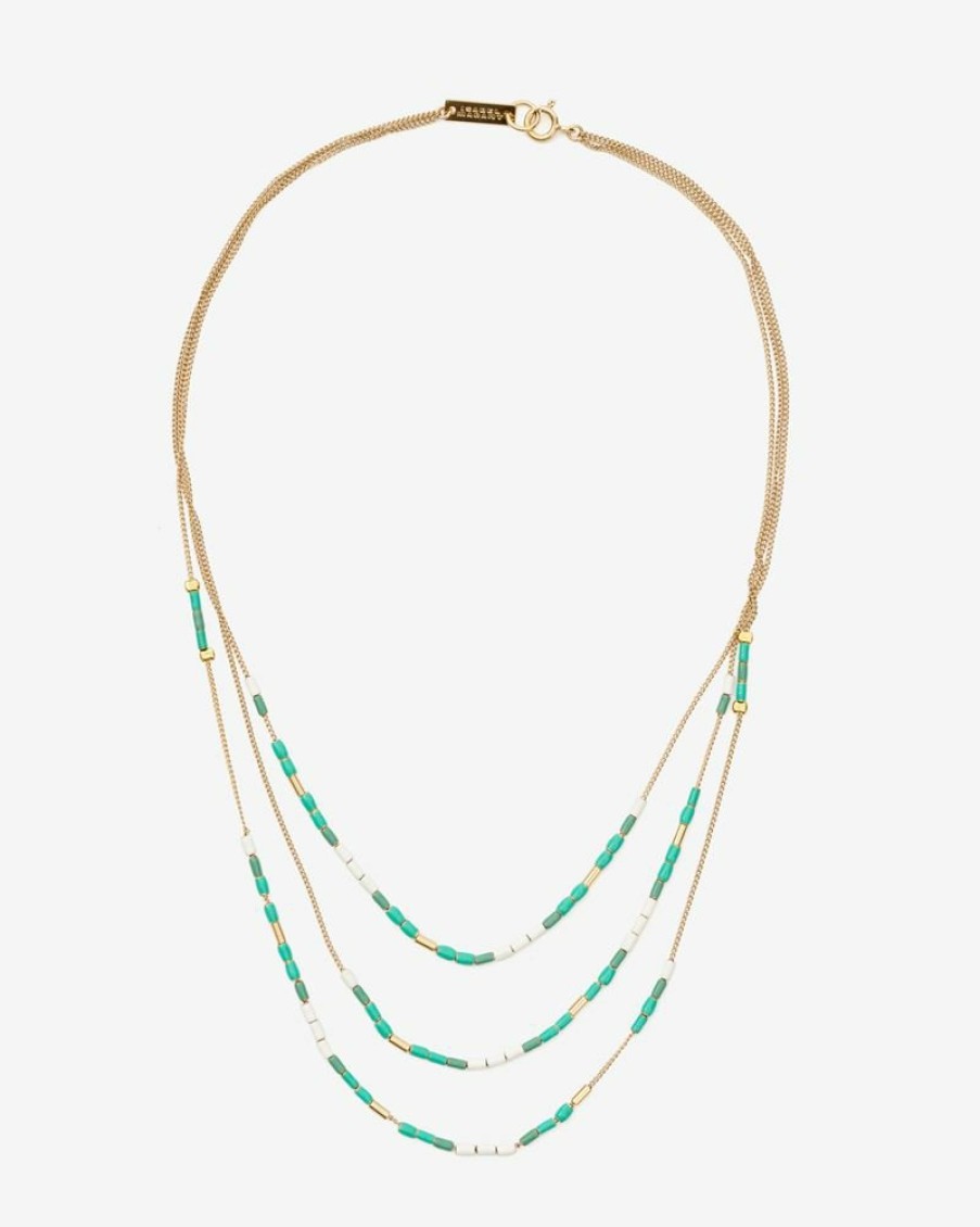 Accessories Isabel Marant | New Color Strip Necklace