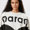 Marant Etoile Isabel Marant | Houston Two Tone Logo Sweatshirt