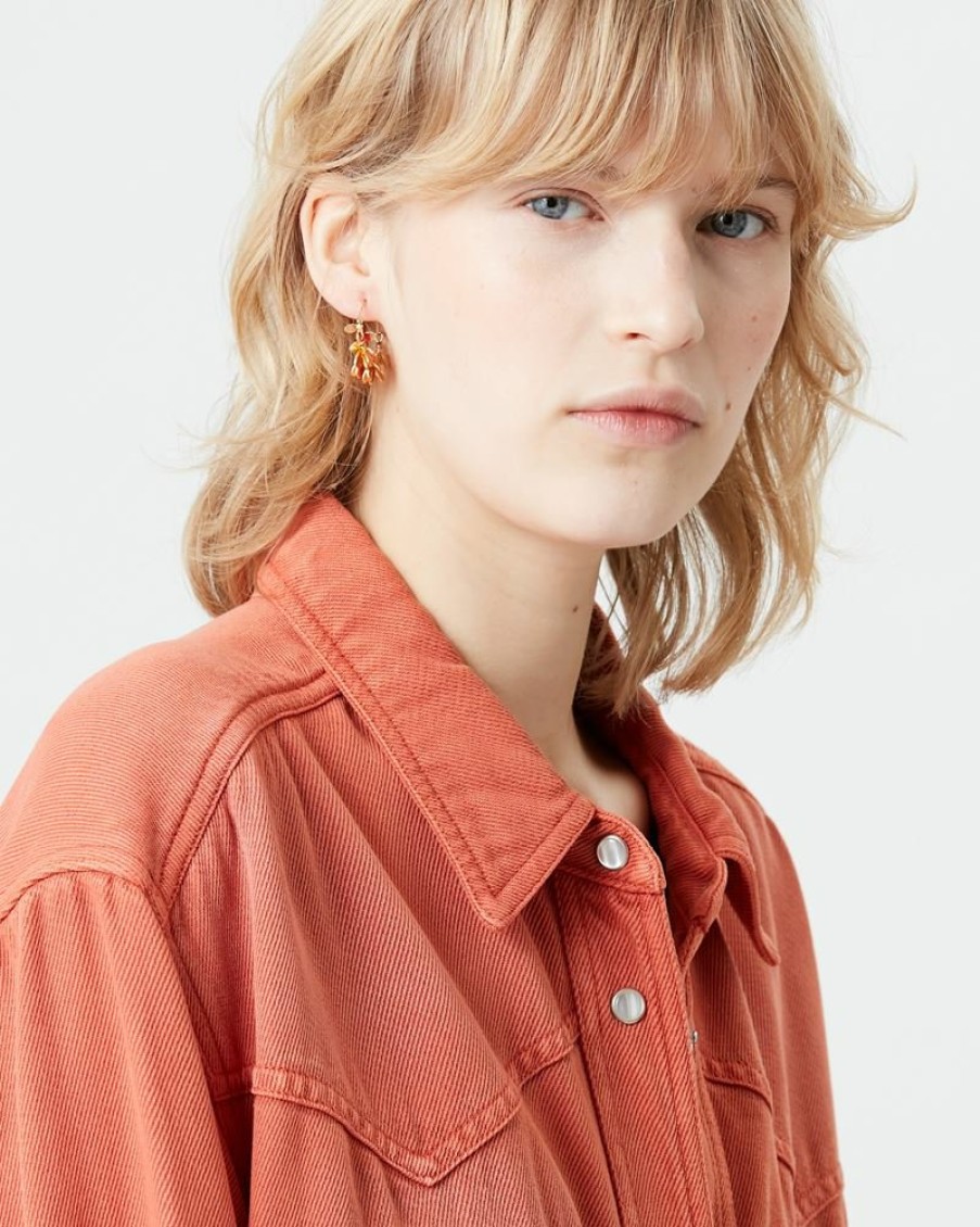 Accessories Isabel Marant | New Leaves Hoop Earrings