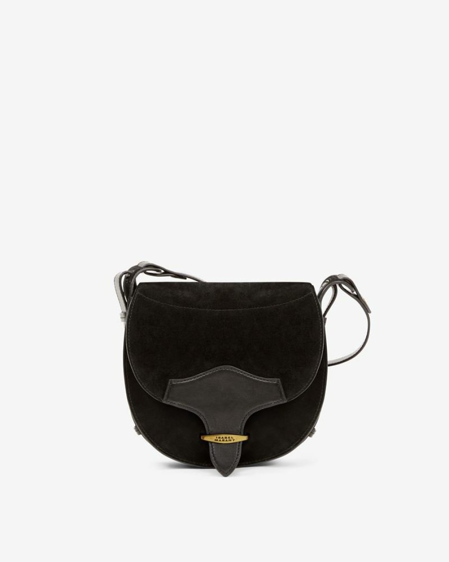 Bags Isabel Marant | Botsy Small Satchel Suede Leather Bag