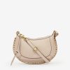 Bags Isabel Marant | Oskan Moon Grainy Leather Shoulder Bag