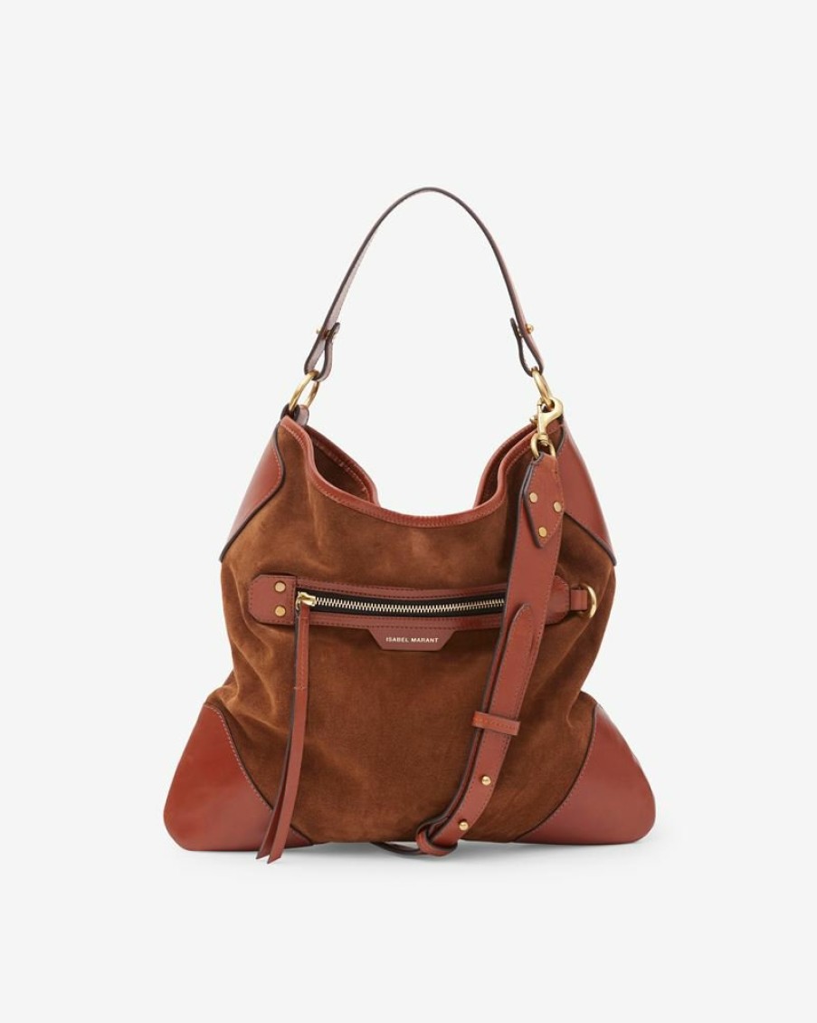 Bags Isabel Marant | Botsy Day Hobo Shoulder Bag In Suede