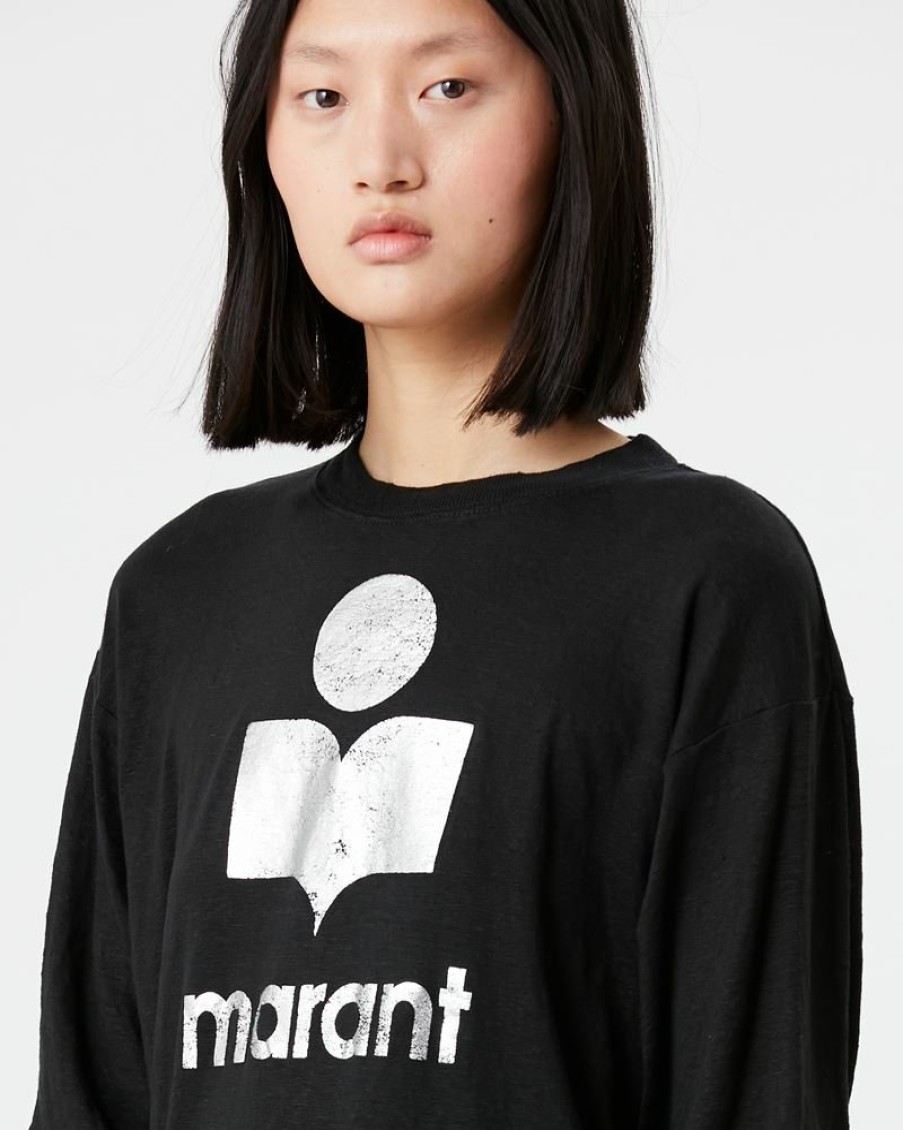 Marant Etoile Isabel Marant | Klowia Linen Tee-Shirt