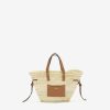 Bags Isabel Marant | Cadix Mini Raffia And Leather Basket Bag