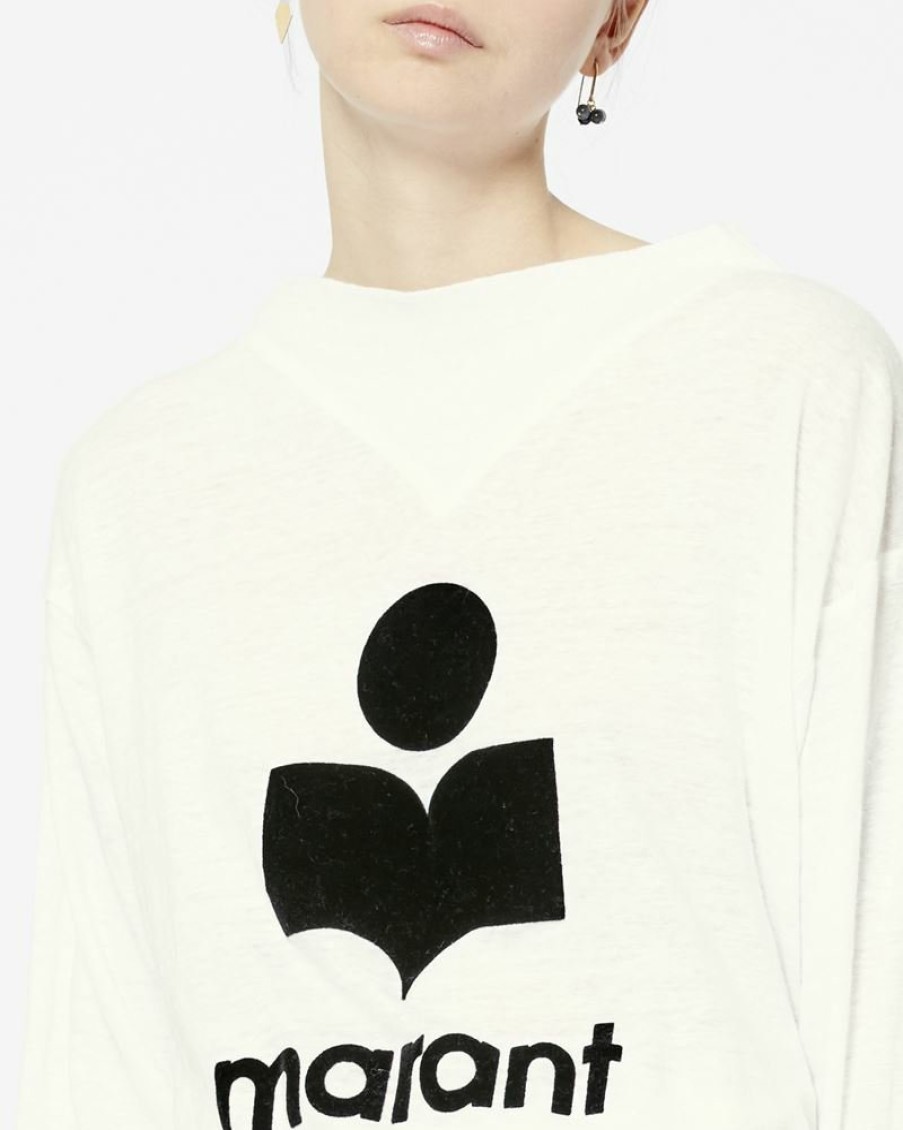 Marant Etoile Isabel Marant | Kilsen Logo Long Sleeves T-Shirt