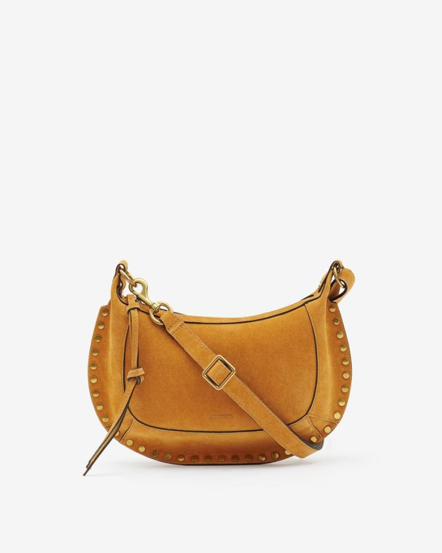 Bags Isabel Marant | Oskan Moon Suede Leather Shoulder Bag